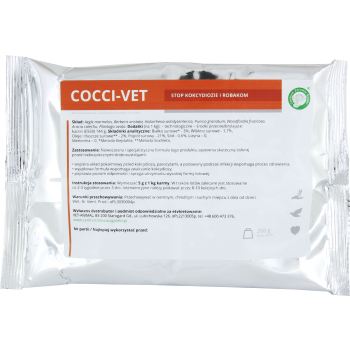 Vet Animal - Cocci-Vet - 200g (stop kokcydiozie i robakom)